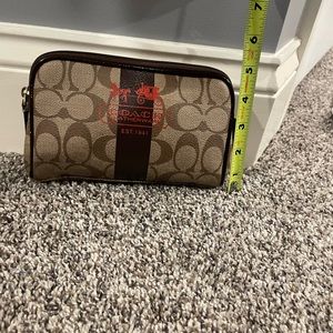 Authentic Coach Cosmetic Bag
